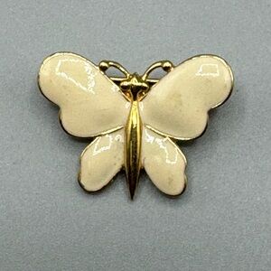 Vintage Monet butterfly pin